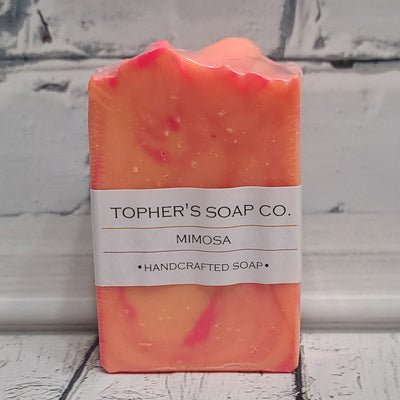  Handcrafted Cold Process Soap | Mimosa | Tophers Beard and Soap Company