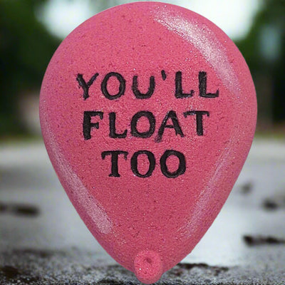 You'll Float Too Balloon Bath Bomb - IT Movie Inspired Bath Fizz by Topher's Beard and Soap Co., Brantford, Ontario, Canada