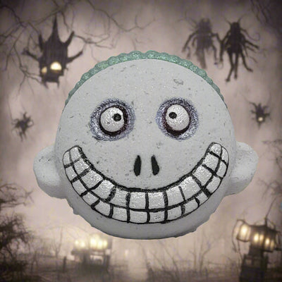 Barrel Nightmare Before Christmas Bath Bomb - Halloween Bath Fizz by Topher's Beard and Soap Co., Brantford, Ontario, Canada