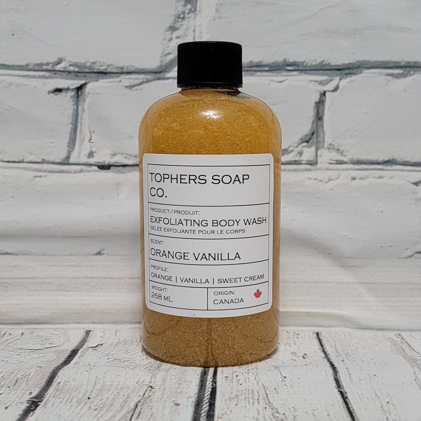 Orange Vanilla | Lava Infused Exfoliating Body Wash