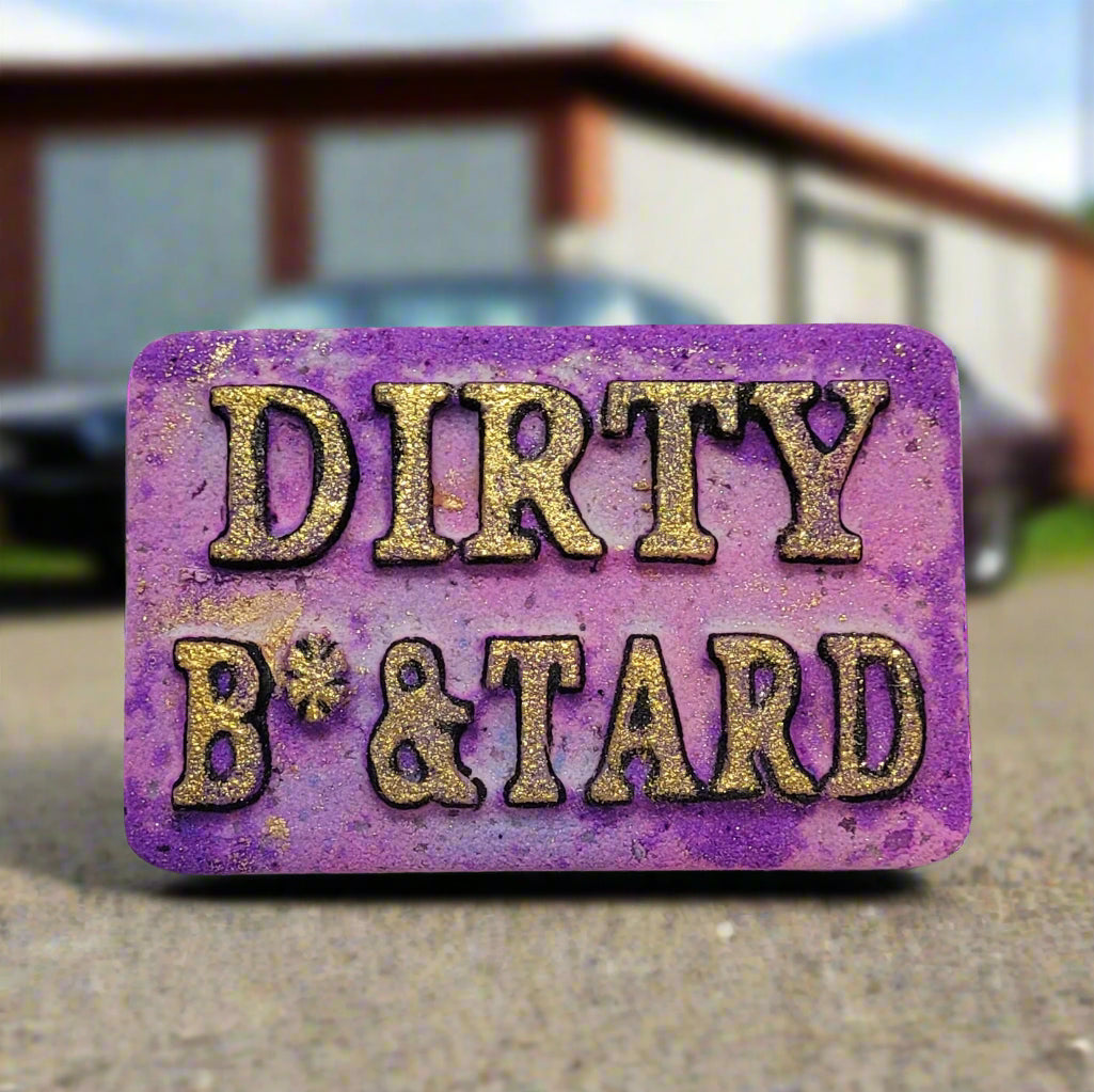 Dirty Bastard | Hand Painted Foaming Bath Bomb