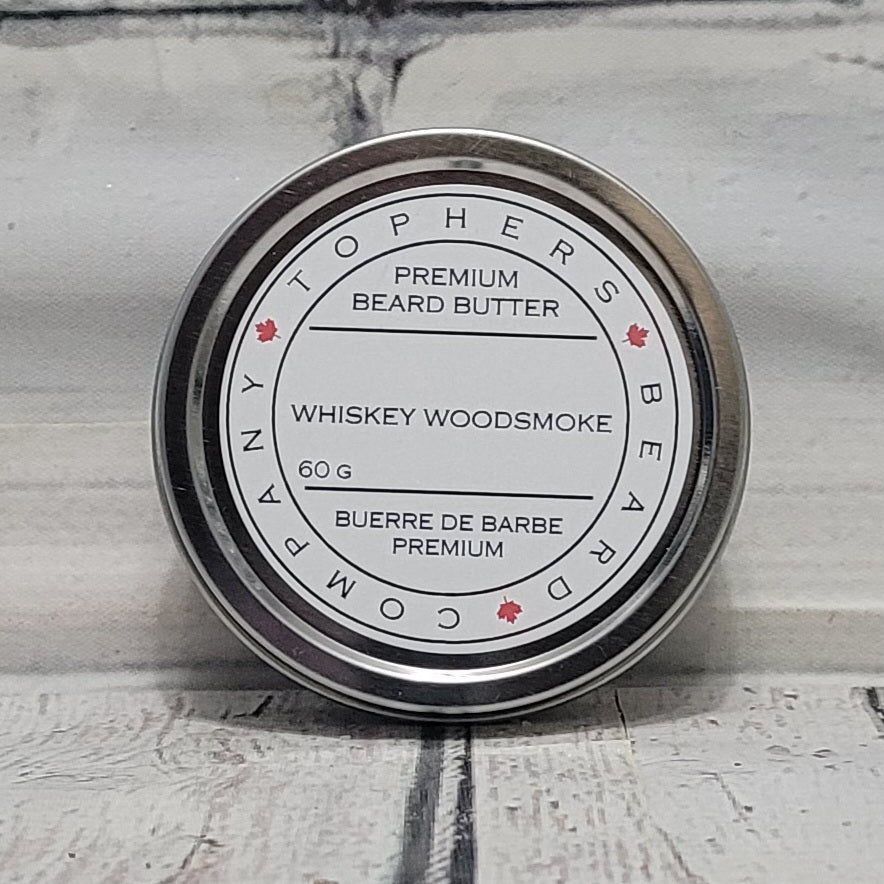 Whiskey Woodsmoke Premium Beard Butter