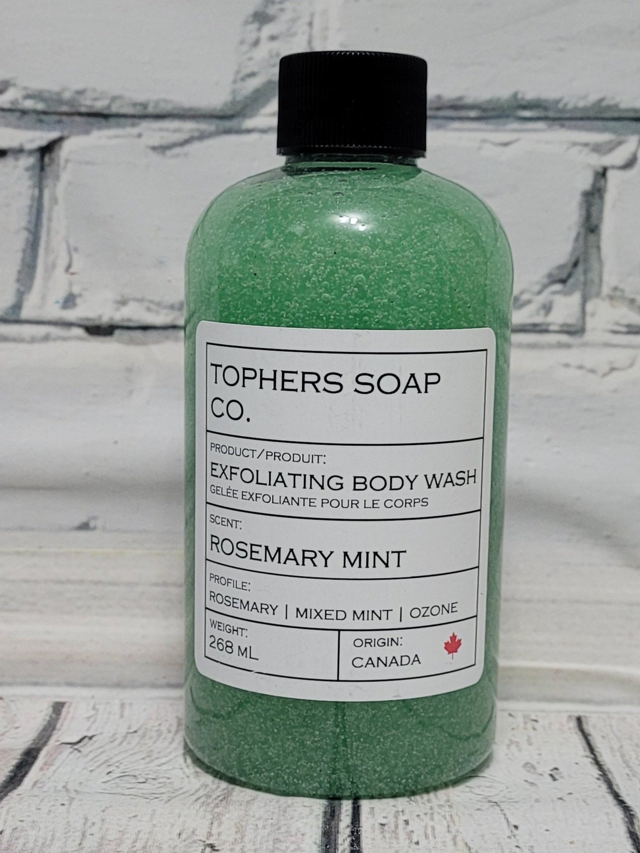 Seagrass and Agave | Lava Infused Exfoliating Body Wash