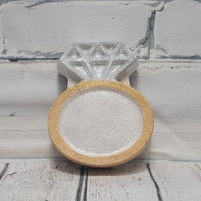 Diamond Ring | Hand Painted | Foaming Bath Bomb