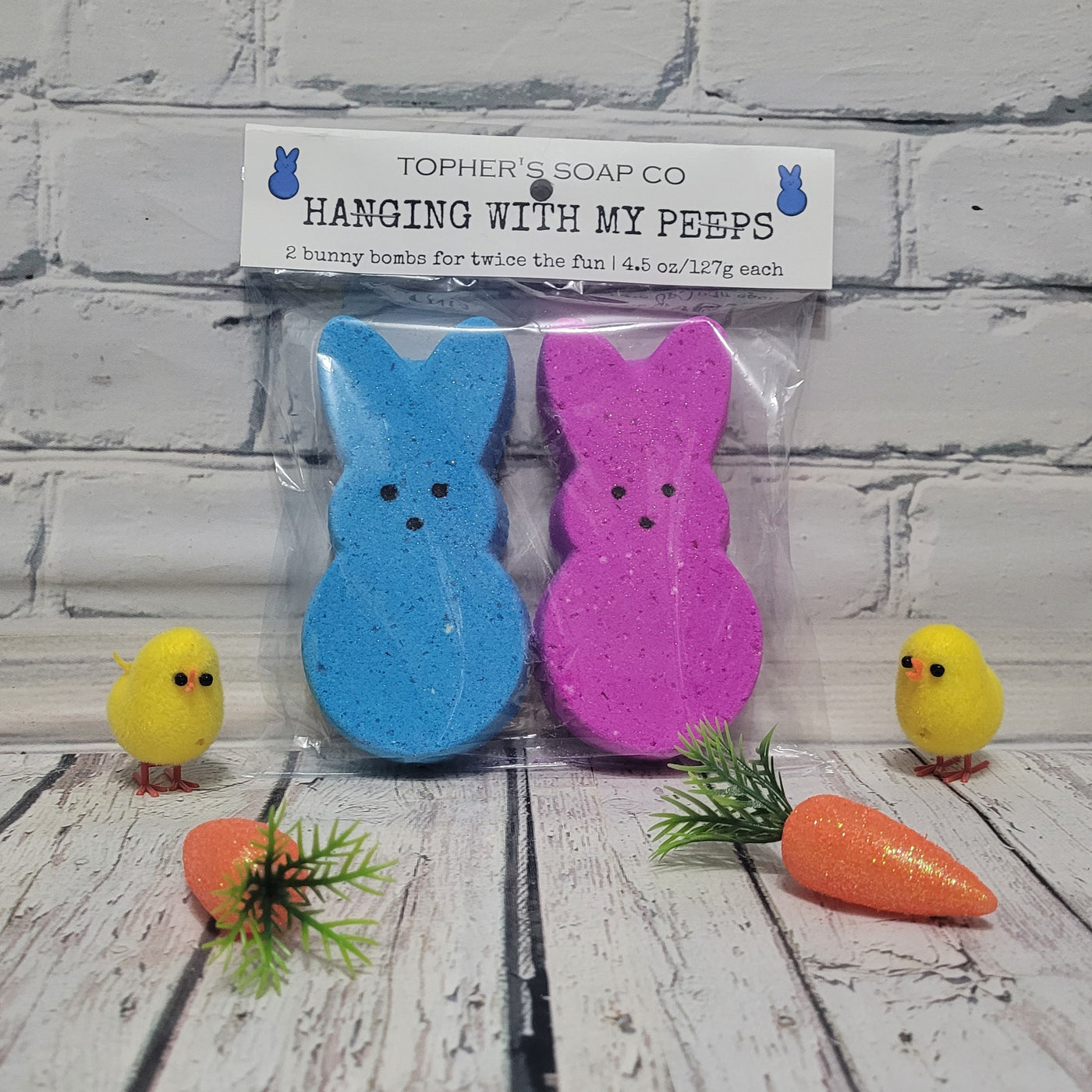 Hanging with my Peeps | Double Bunny Pack | Premium Bath Bombs