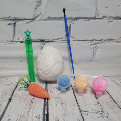DIY Painting Kit | Foaming Bath Bomb with Bubble Wand