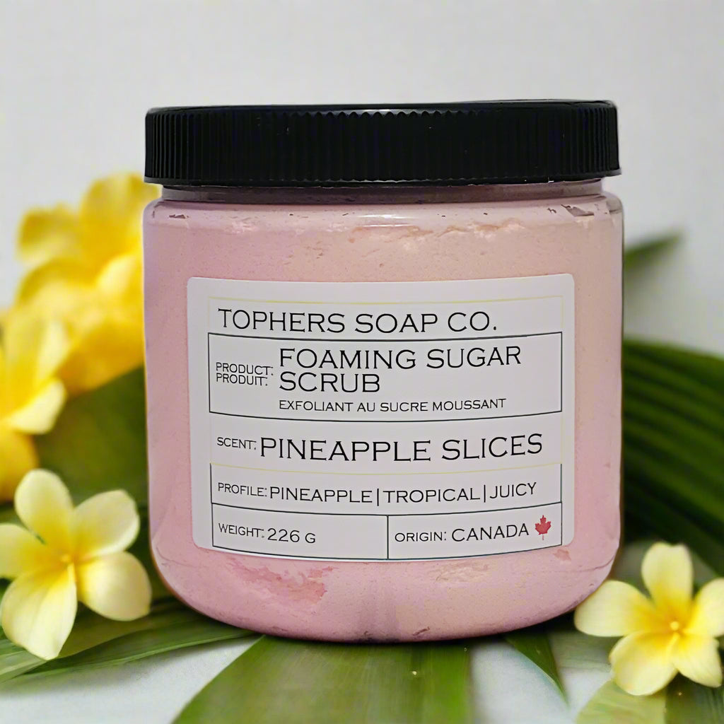 Pineapple Slices | Foaming Sugar Scrub