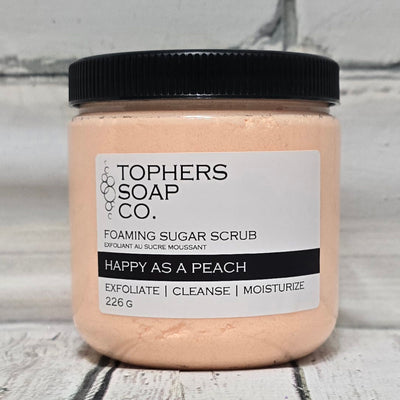 Happy as a Peach | Foaming Sugar Scrub