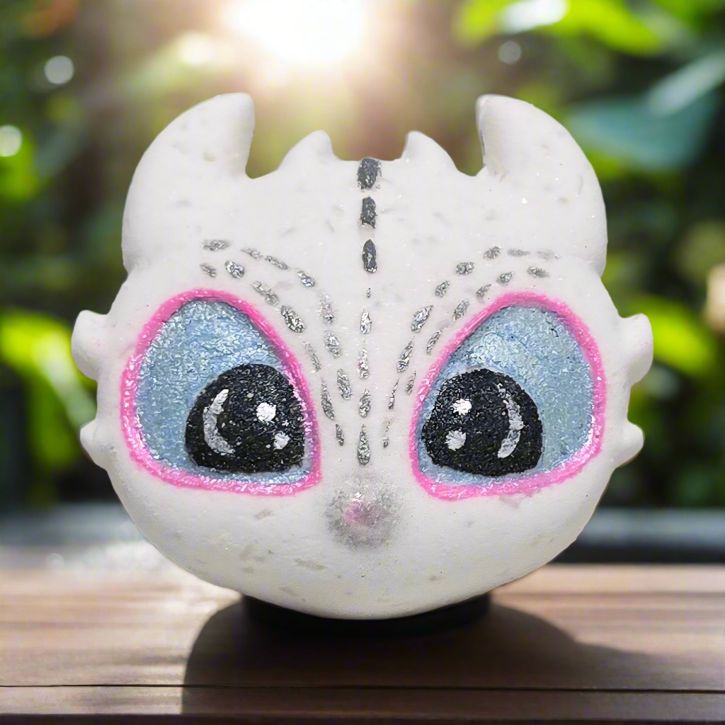 Light Fury | Hand Painted Bath Bomb