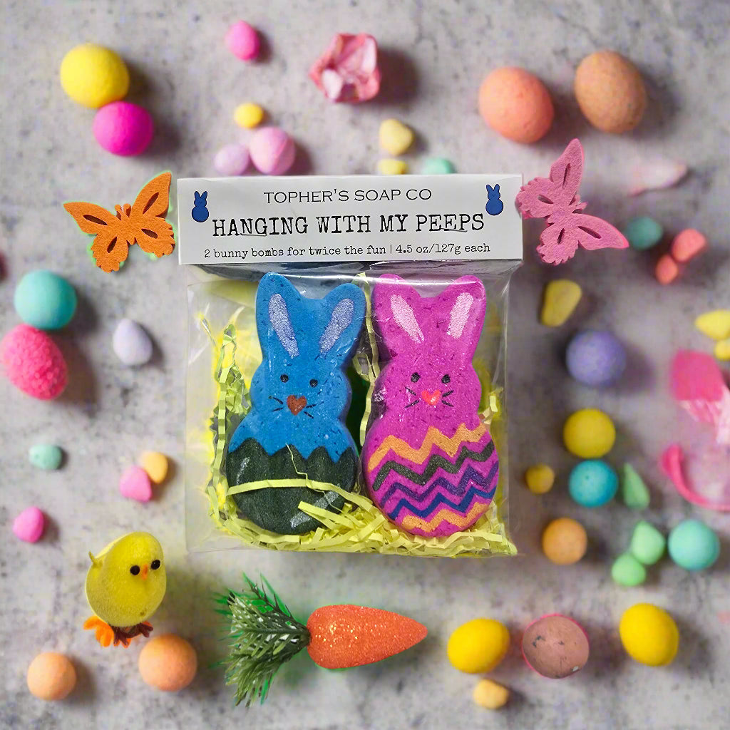 Hanging with my Peeps | Double Bunny Pack | Premium Bath Bombs
