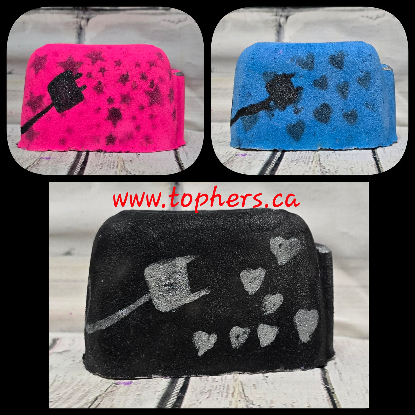 FUCK IT, MY LAST BATH | Hand Painted Toaster Bath Bomb