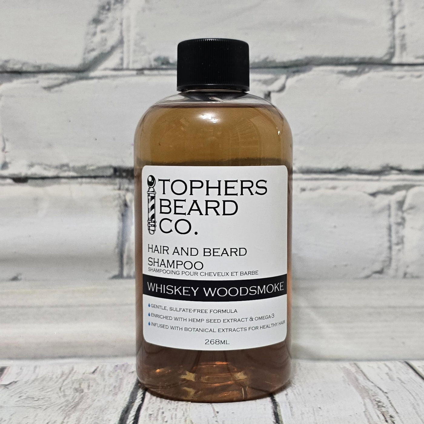 Whiskey Woodsmoke | 2 in 1 Hair and Beard Shampoo