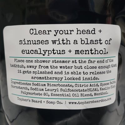 Man Cold Eucalyptus + Menthol | Shower Steamers