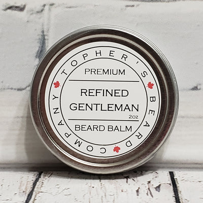 Beard Conditioning Balm | Refined Gentleman | Tophers Beard and Soap Company