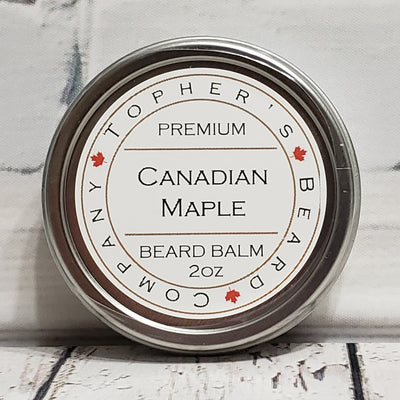 Beard Conditioning Balm | Canadian Maple | Tophers Beard and Soap Company