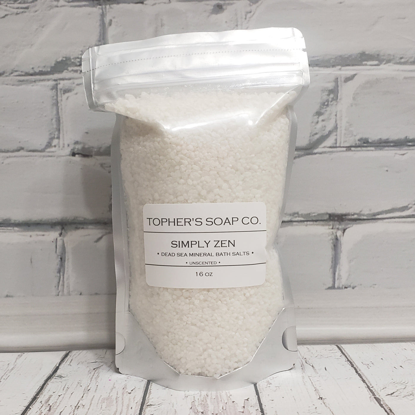 Simply Zen | Unscented | Premium Dead Sea Bath Salts