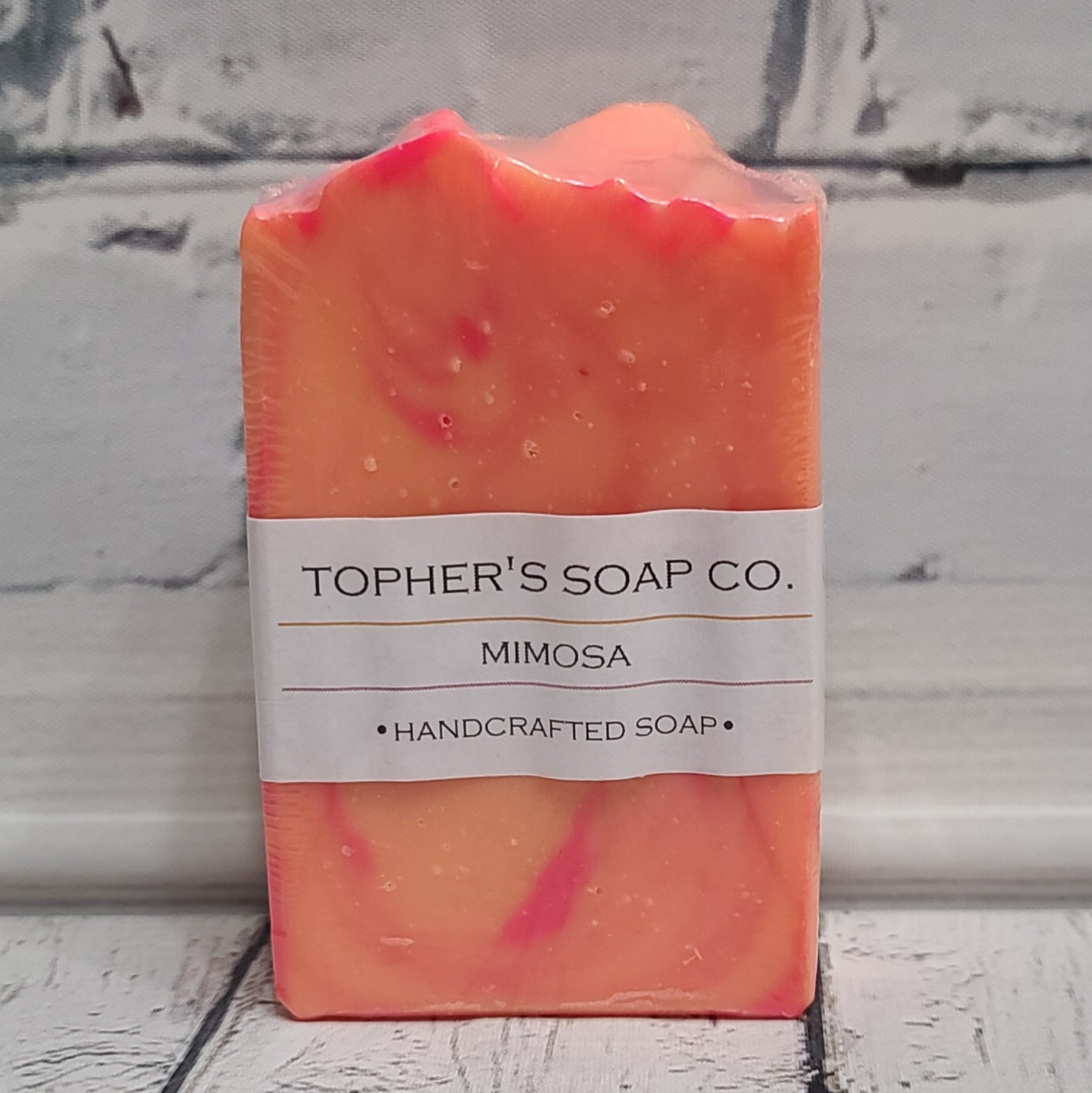 Handcrafted Cold Process Soap | Mimosa | Tophers Beard and Soap Company