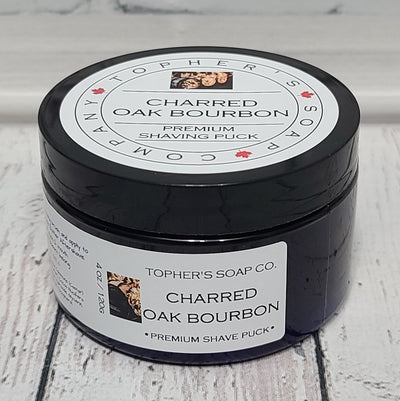 Charred Oak Bourbon | Premium Shave Soap