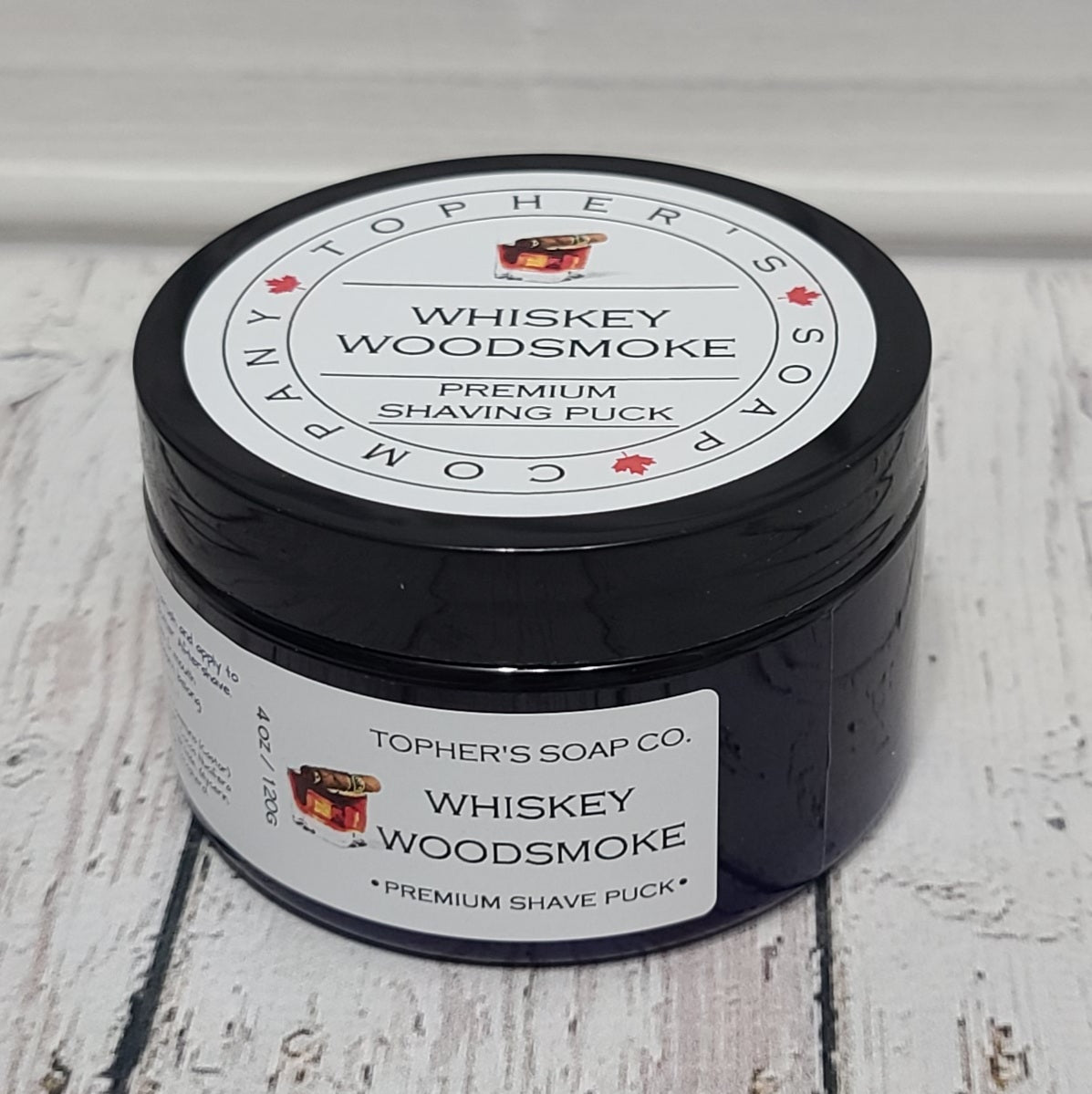 Whiskey Woodsmoke | Premium Shave Soap