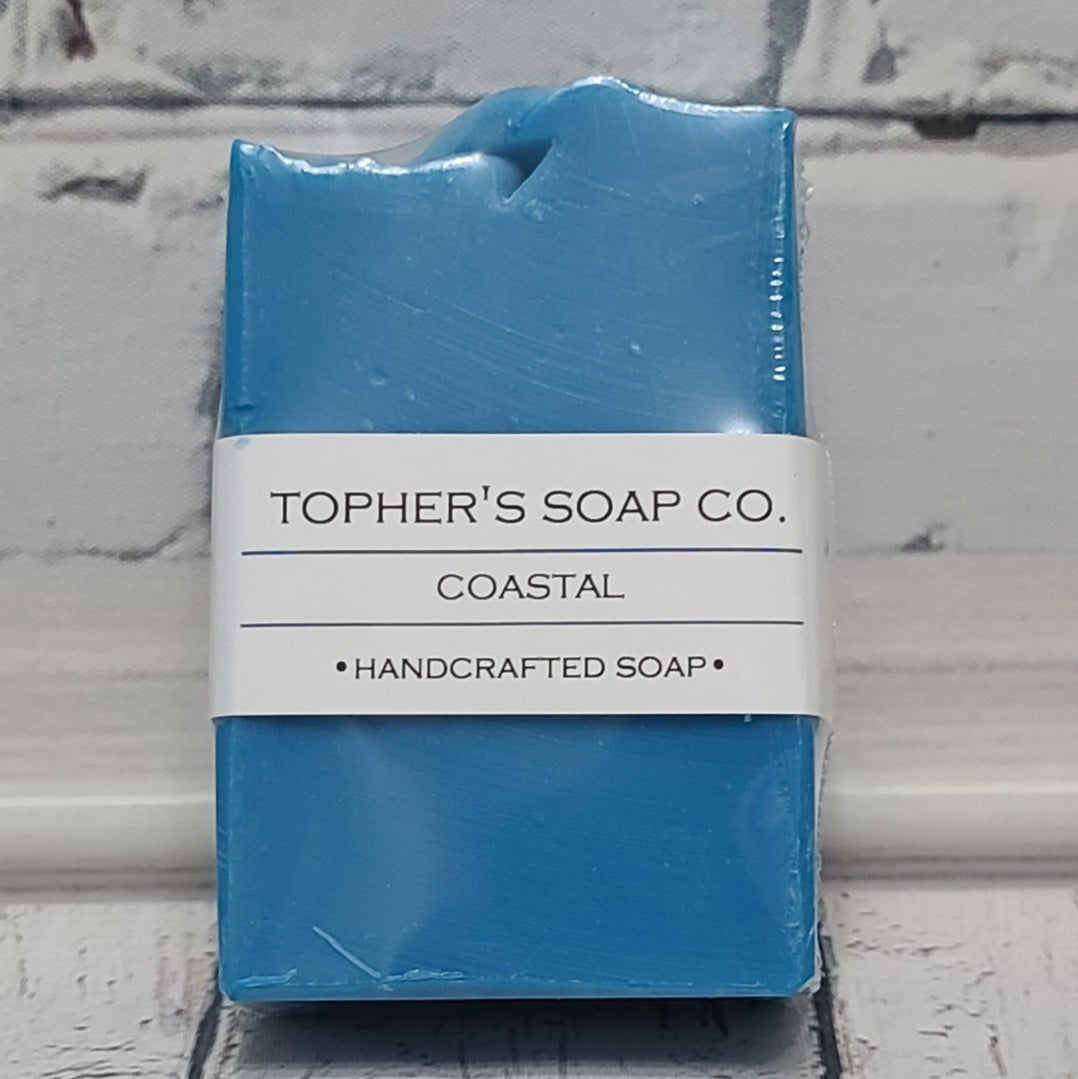 Handcrafted Cold Process Soap | Coastal | Tophers Beard and Soap Company