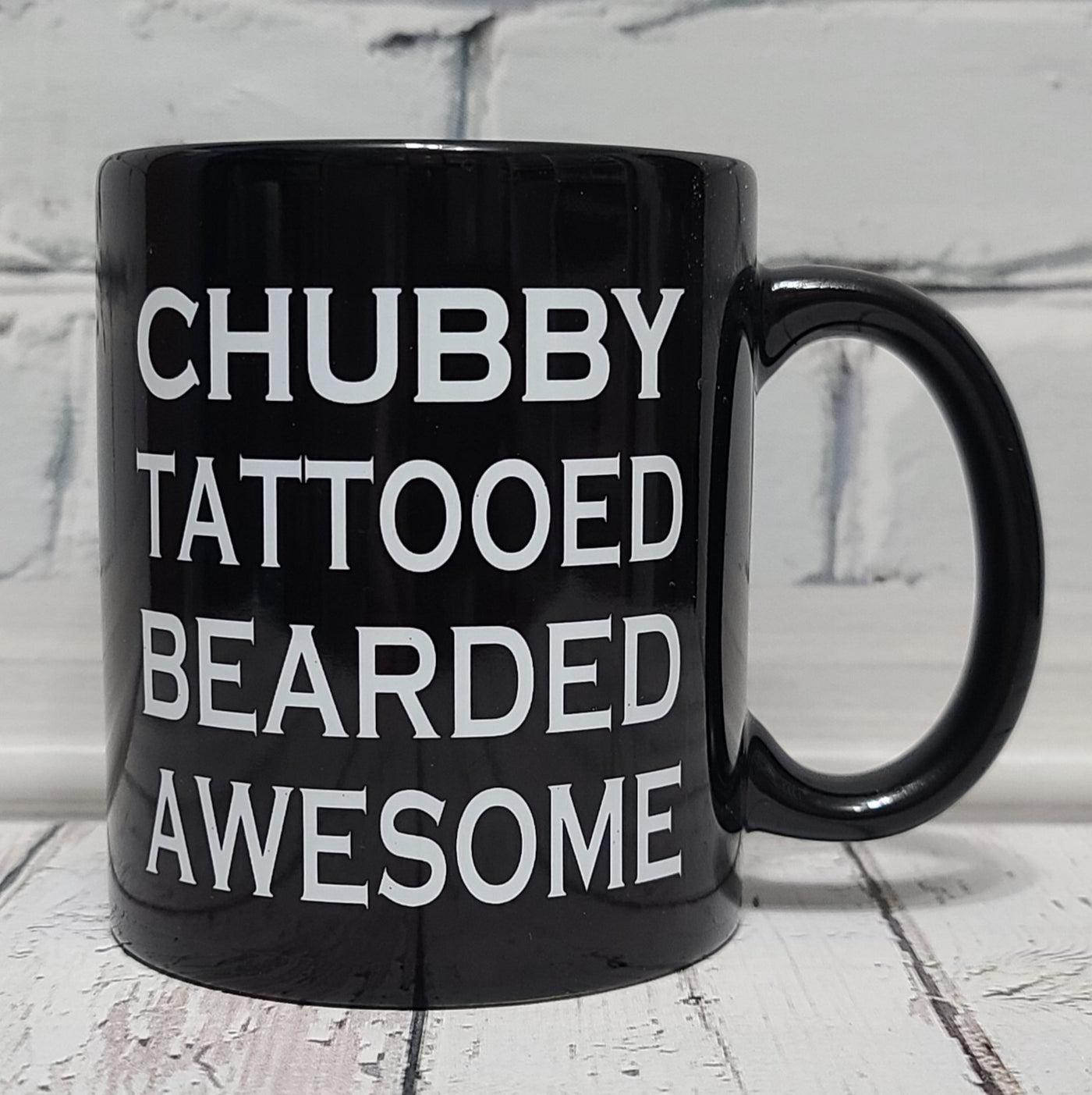 Chubby, Tattooed, Bearded, Awesome Mug
