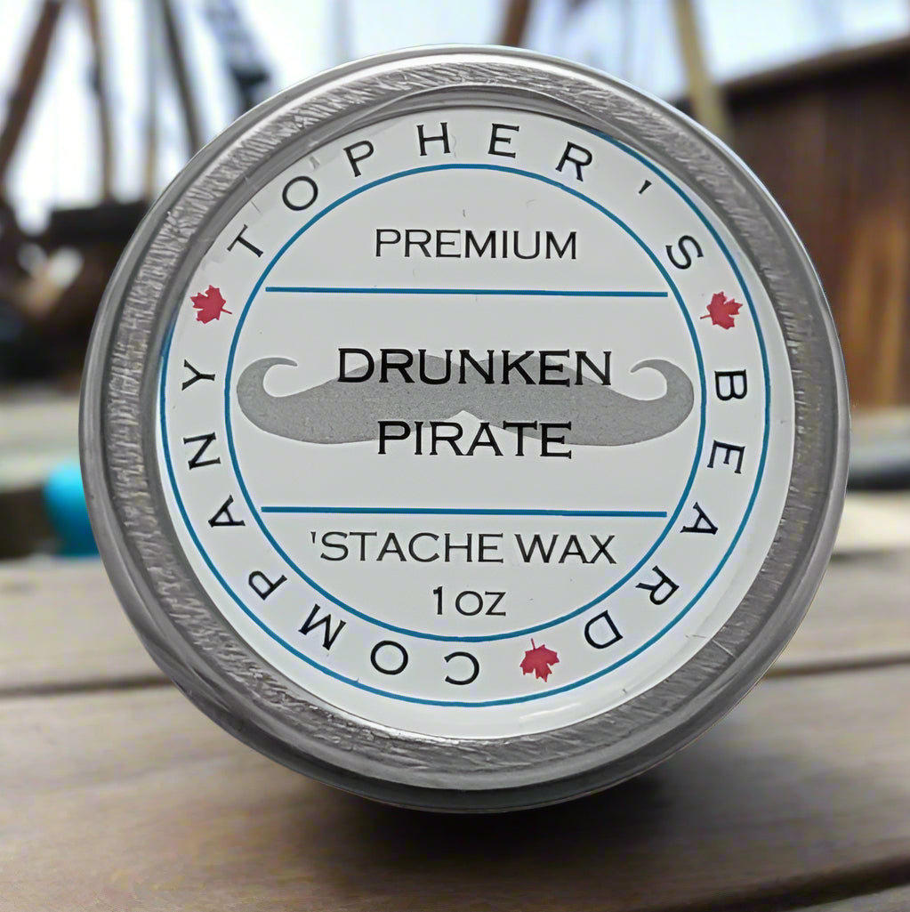 Drunken Pirate 'Stache Wax