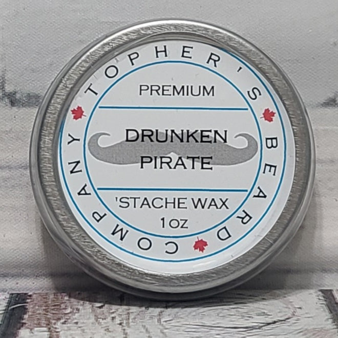 Drunken Pirate 'Stache Wax