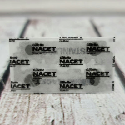 Nacet Stainless Double Edge Safety Razor Blades - 5 pack
