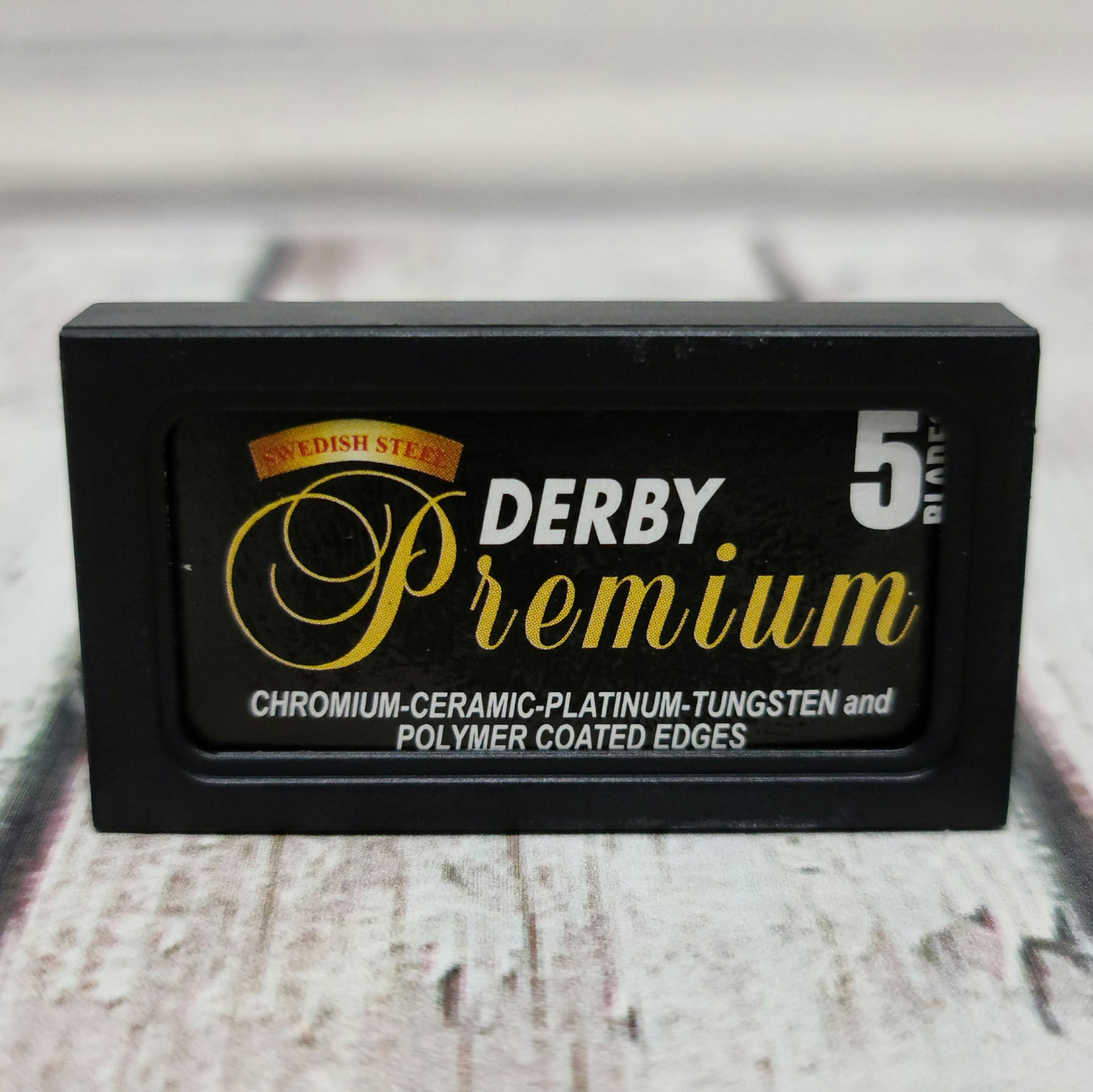 Derby Premium Double Edge Safety Razor Blades - 5 pack