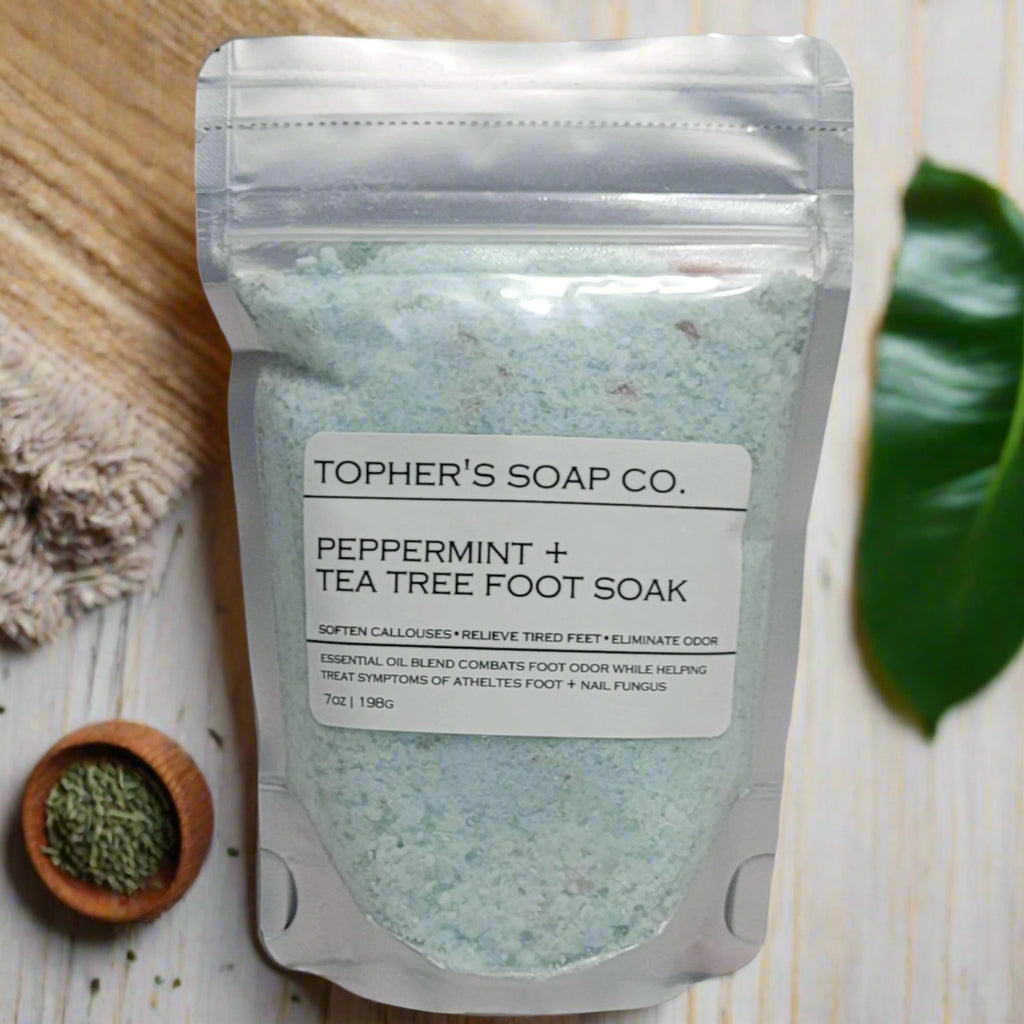 Peppermint & Tea Tree | Premium Foot Soaks