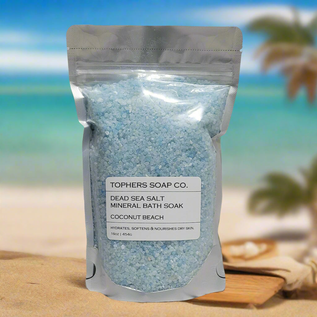 Coconut | Premium Dead Sea Bath Salts