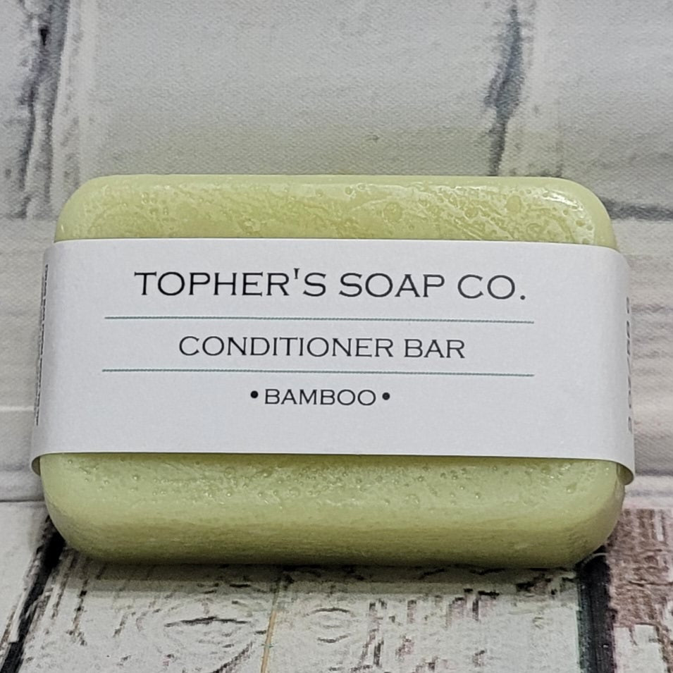 Solid Conditioner Bar - Bamboo