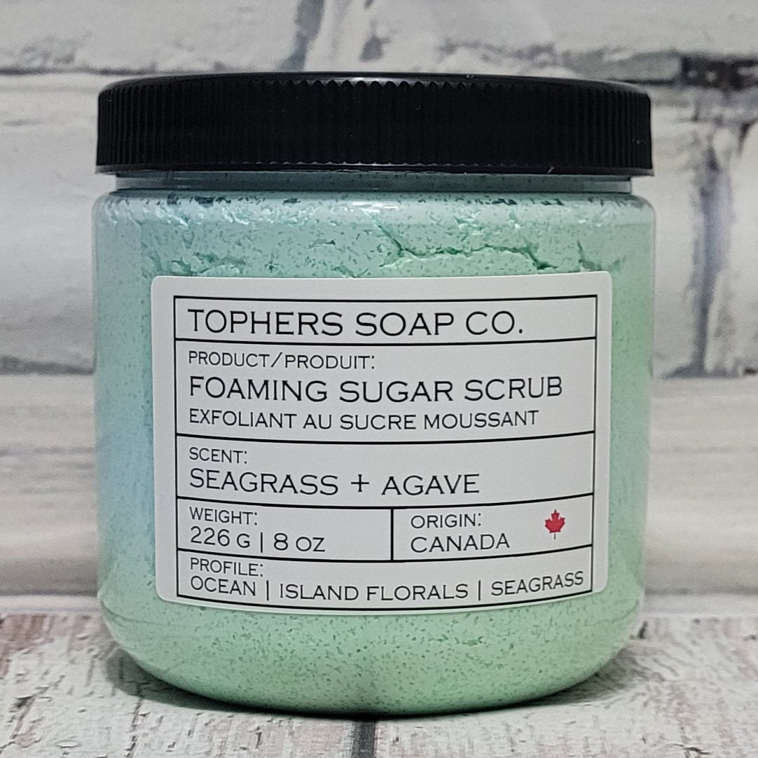 Agave and Seagrass | Foaming Sugar Scrub