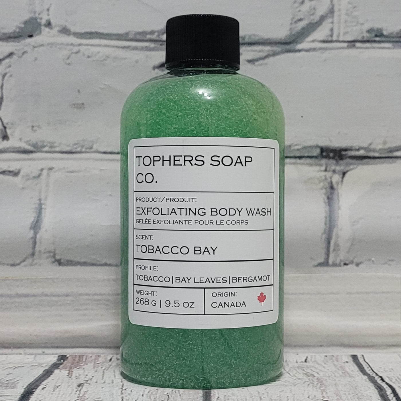 Tobacco Bay | Lava Infused Exfoliating Body Wash