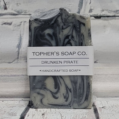 Handcrafted Cold Process Soap | Drunken Pirate | Tophers Beard and Soap Company