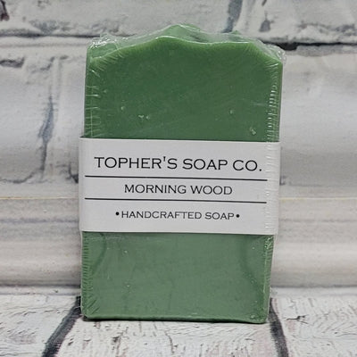 Handcrafted Cold Process Soap | Morning Wood | Tophers Beard and Soap Company