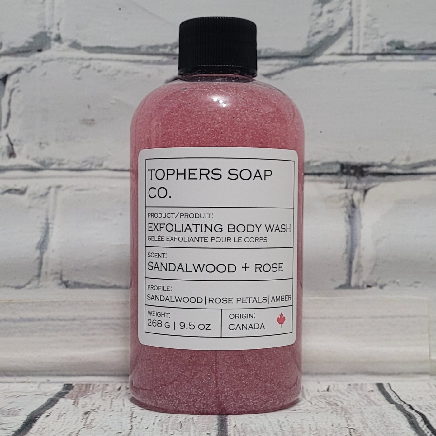 Sandalwood Rose | Lava Infused Exfoliating Body Wash