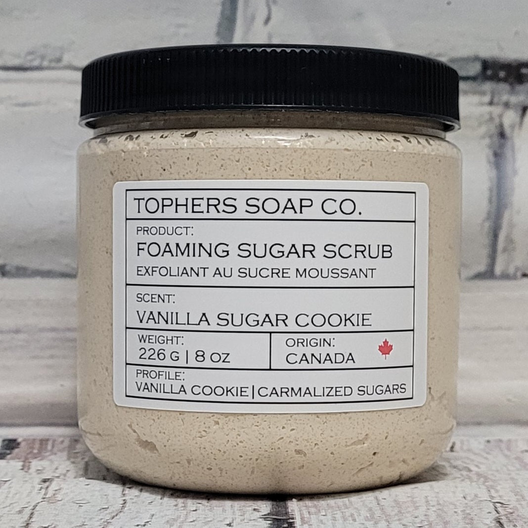 Vanilla Sugar Cookie | Foaming Sugar Scrub