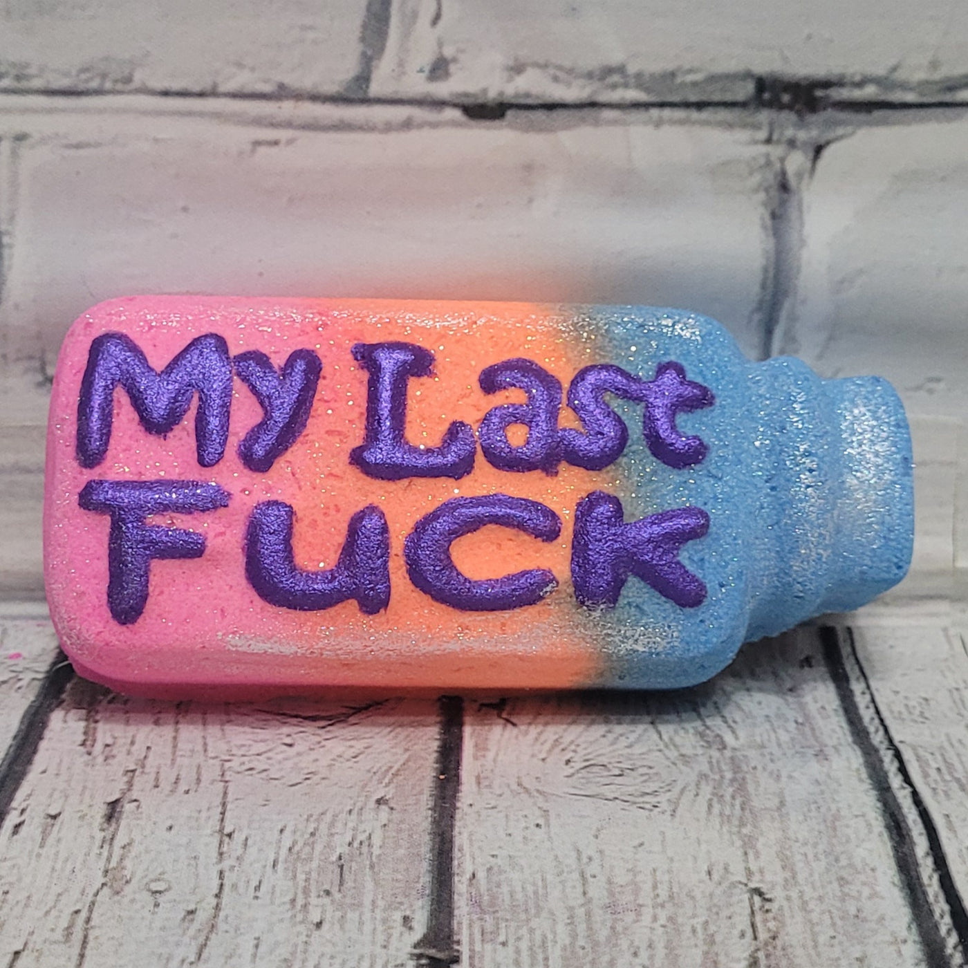 MY LAST FUCK | Hand Painted Bath Bomb