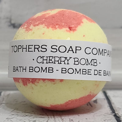 Cherry Bomb Foaming Bath Bomb