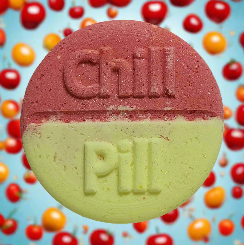 Cherry Bomb Chill Pill Bath Bomb