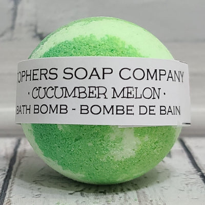 Cucumber Melon Foaming Bath Bomb