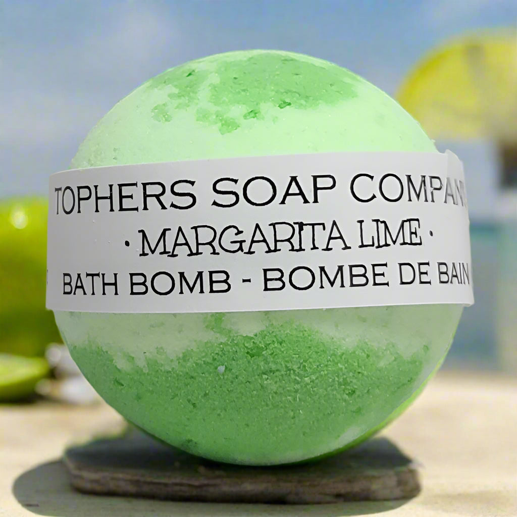 Margarita Lime Foaming Bath Bomb