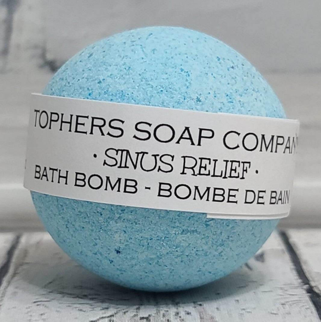 Sinus Relief Foaming Bath Bomb