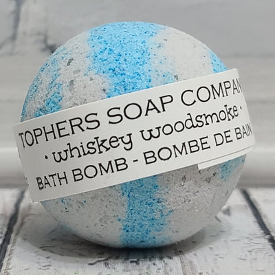 Whiskey Woodsmoke Foaming Bath Bomb