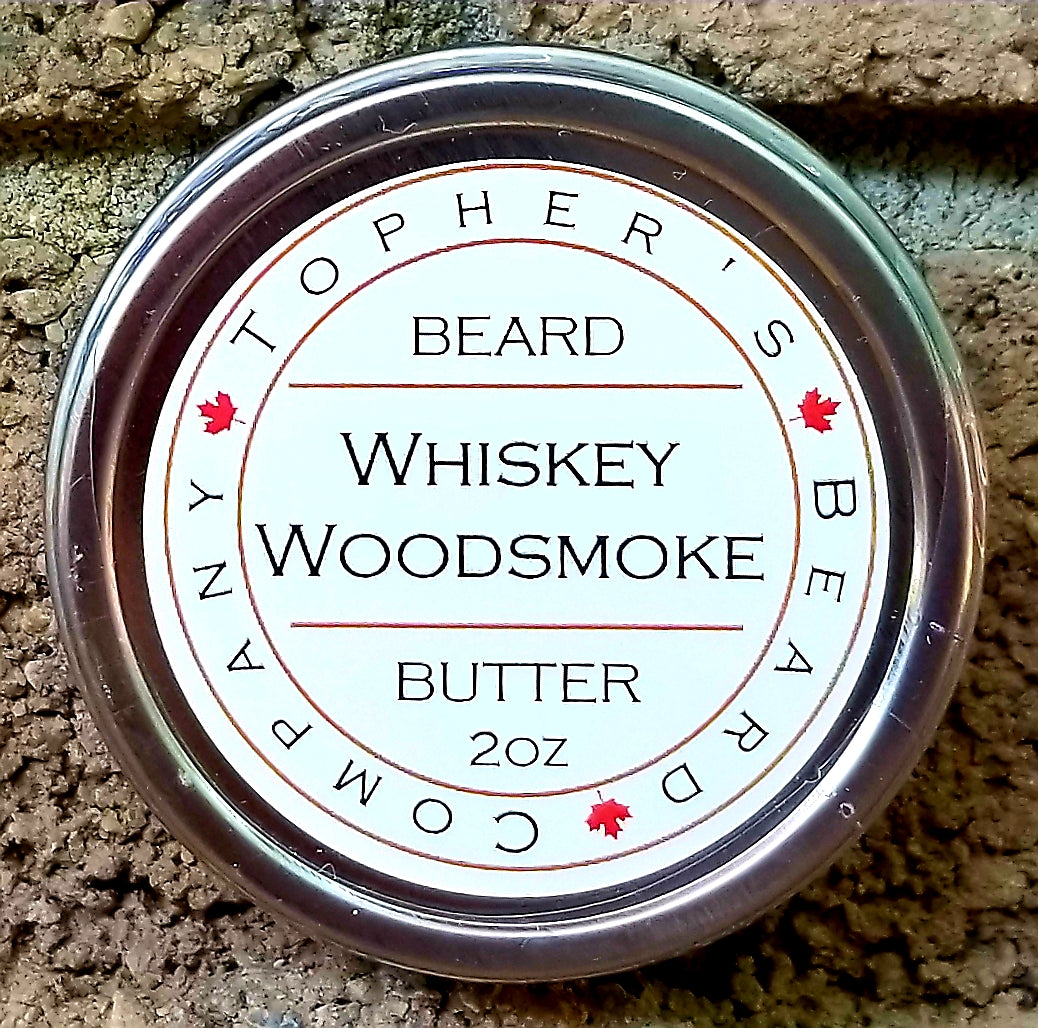 Whiskey Woodsmoke Premium Beard Butter
